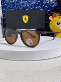 Ray-Ban Polarized Acetate Square Brown Lens Sunglasses for Men & Women