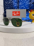 Ray-Ban RB4832 Square Green Lens Sunglasses for Men - 466466
