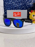 Ray-Ban Acetate Square Blue Lens Sunglasses for Men & Women - 466551