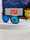 Ray-Ban Acetate Square Blue Lens Sunglasses for Men & Women