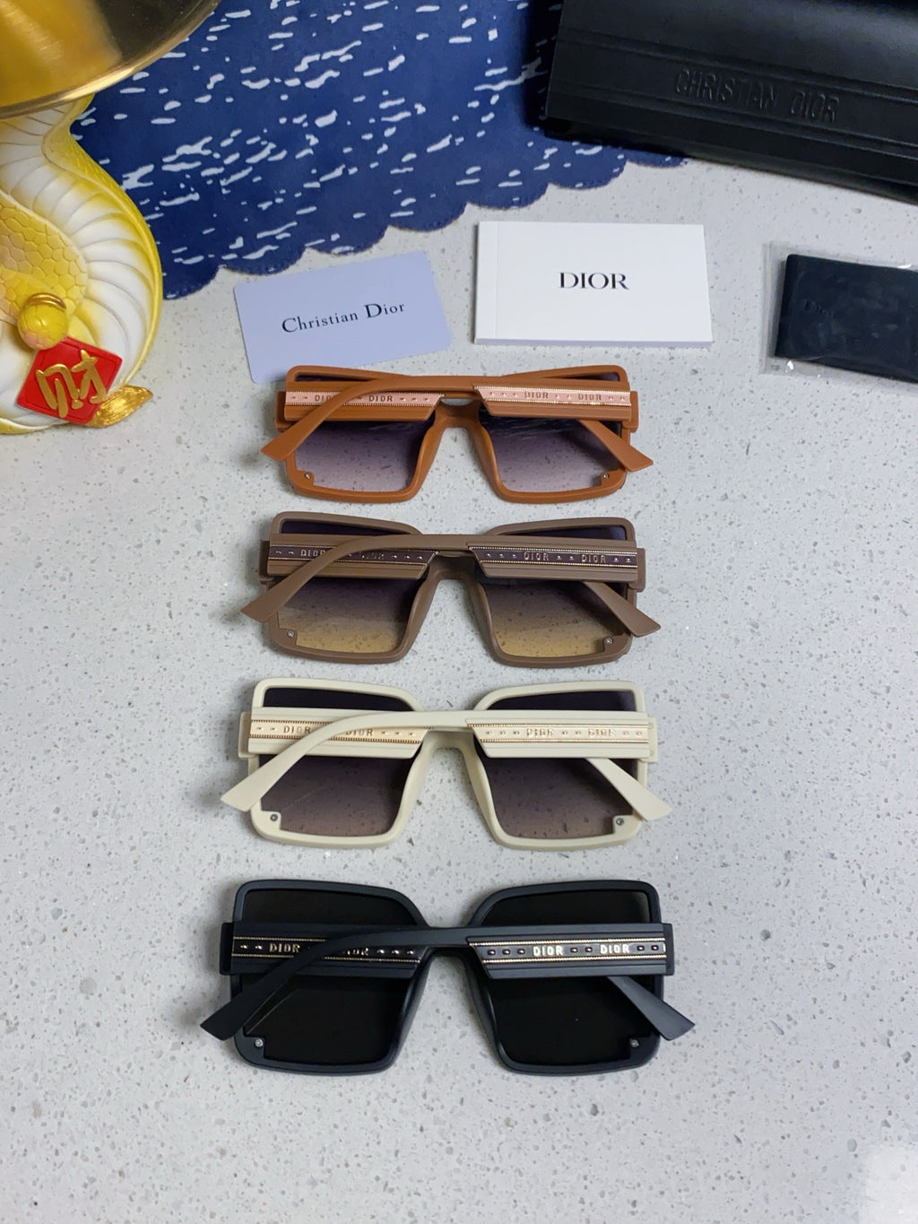 Dior Polarized Fashion Gray Lens Sunglasses for Women - 997973 - detail image 11