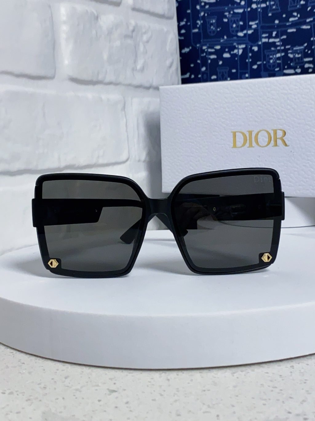 Dior Polarized Fashion Black Lens Sunglasses for Women - 997975 - detail image 2