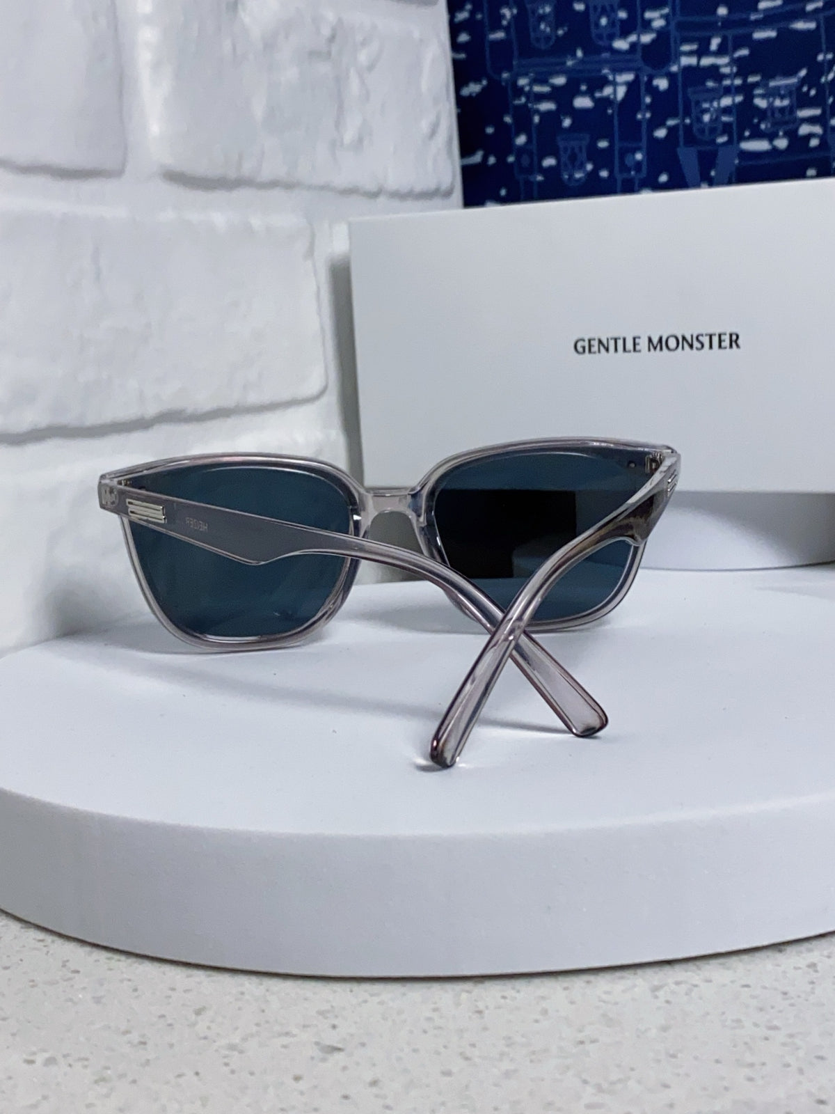 Gentle Monster HEIZER Square Blue Lens Sunglasses for Men & Women - 432932 - detail image 3