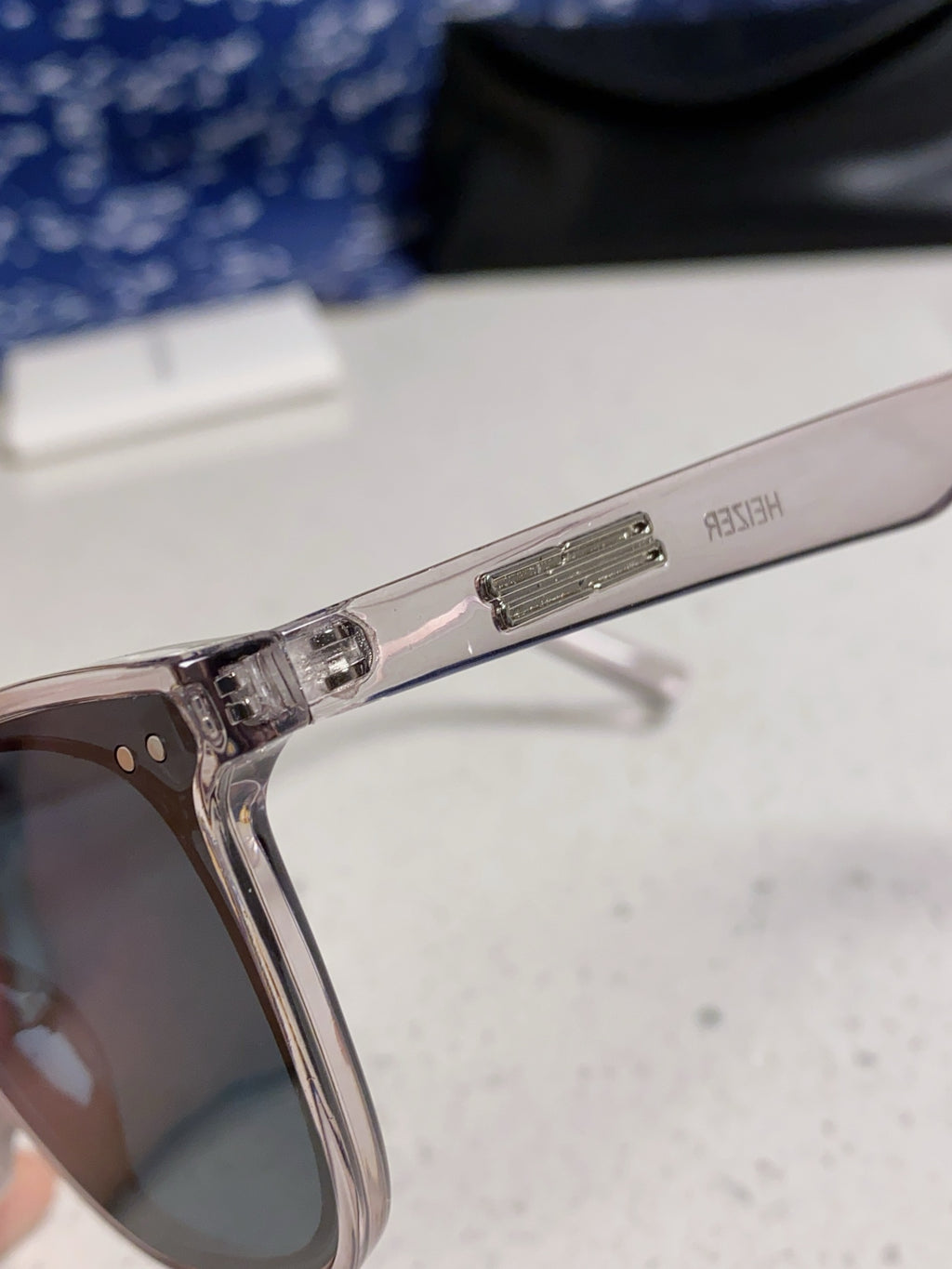 Gentle Monster HEIZER Square Blue Lens Sunglasses for Men & Women - 488000 - detail image 7