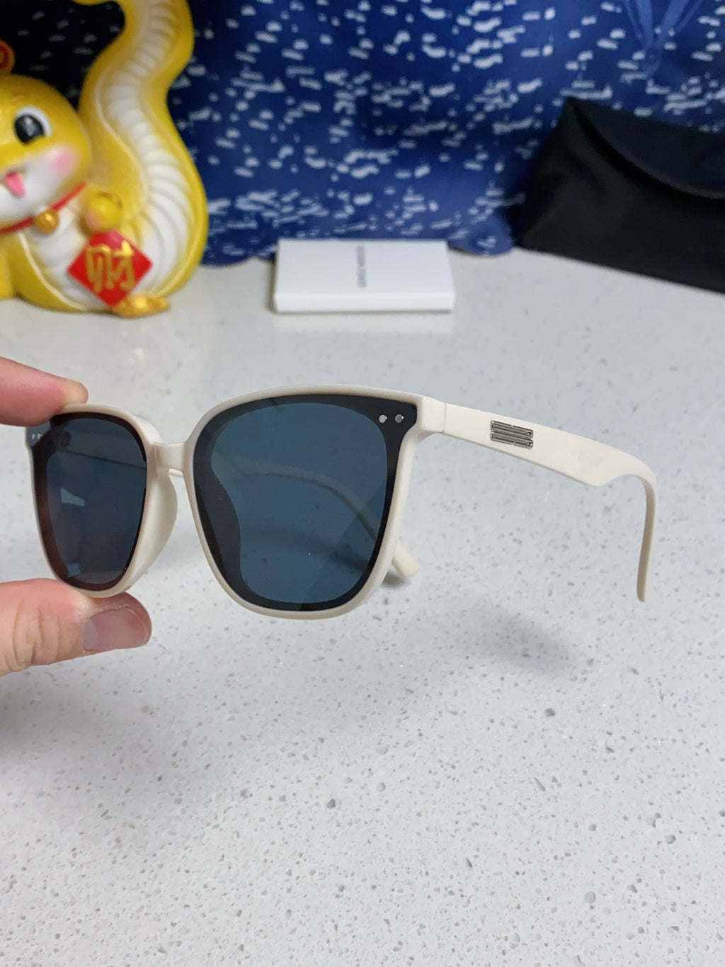 Gentle Monster HEIZER Square Blue Lens Sunglasses for Men & Women - 432934 - detail image 6