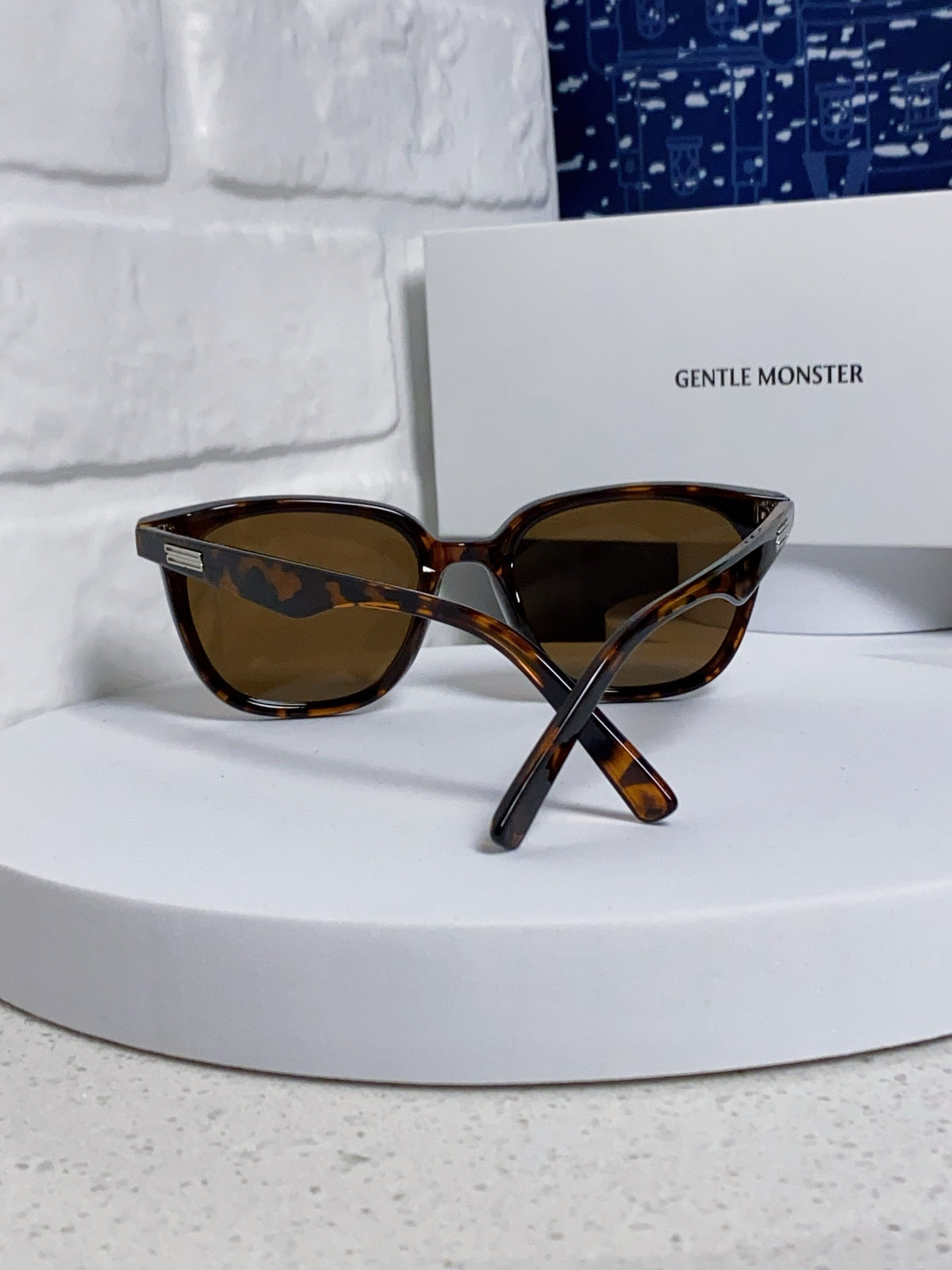 Gentle Monster HEIZER Square Brown Lens Sunglasses for Men & Women - 432935 - detail image 3