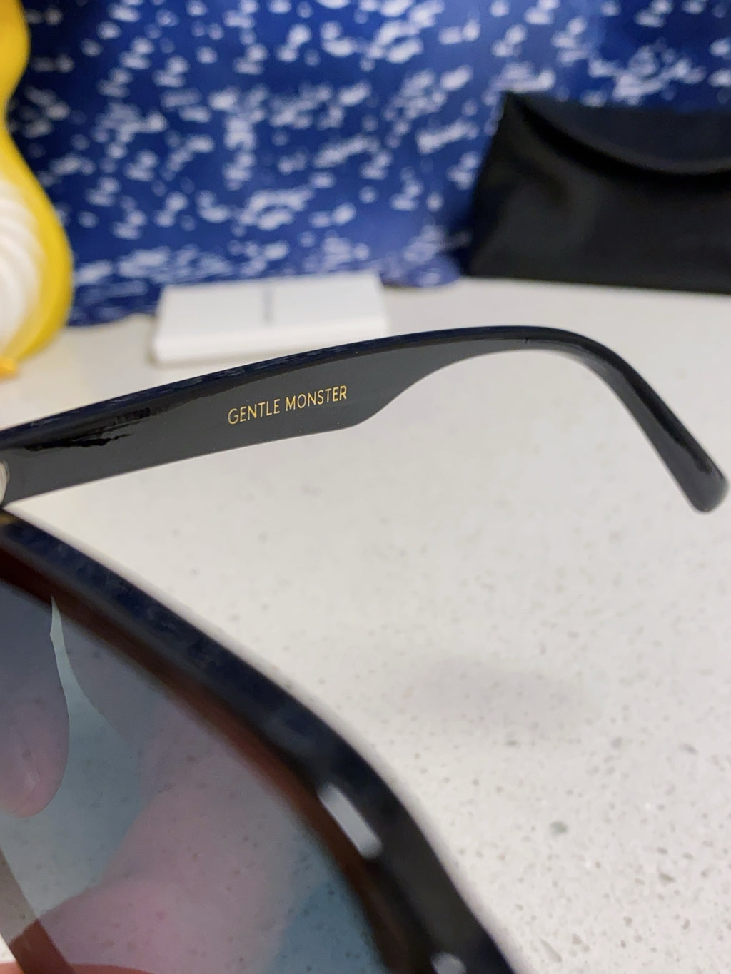 Gentle Monster HEIZER Square Red Lens Sunglasses for Men & Women - 432937 - detail image 8