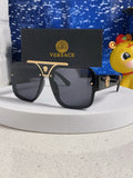 Versace Oversized Silver Lens Sunglasses for Men & Women - 358803