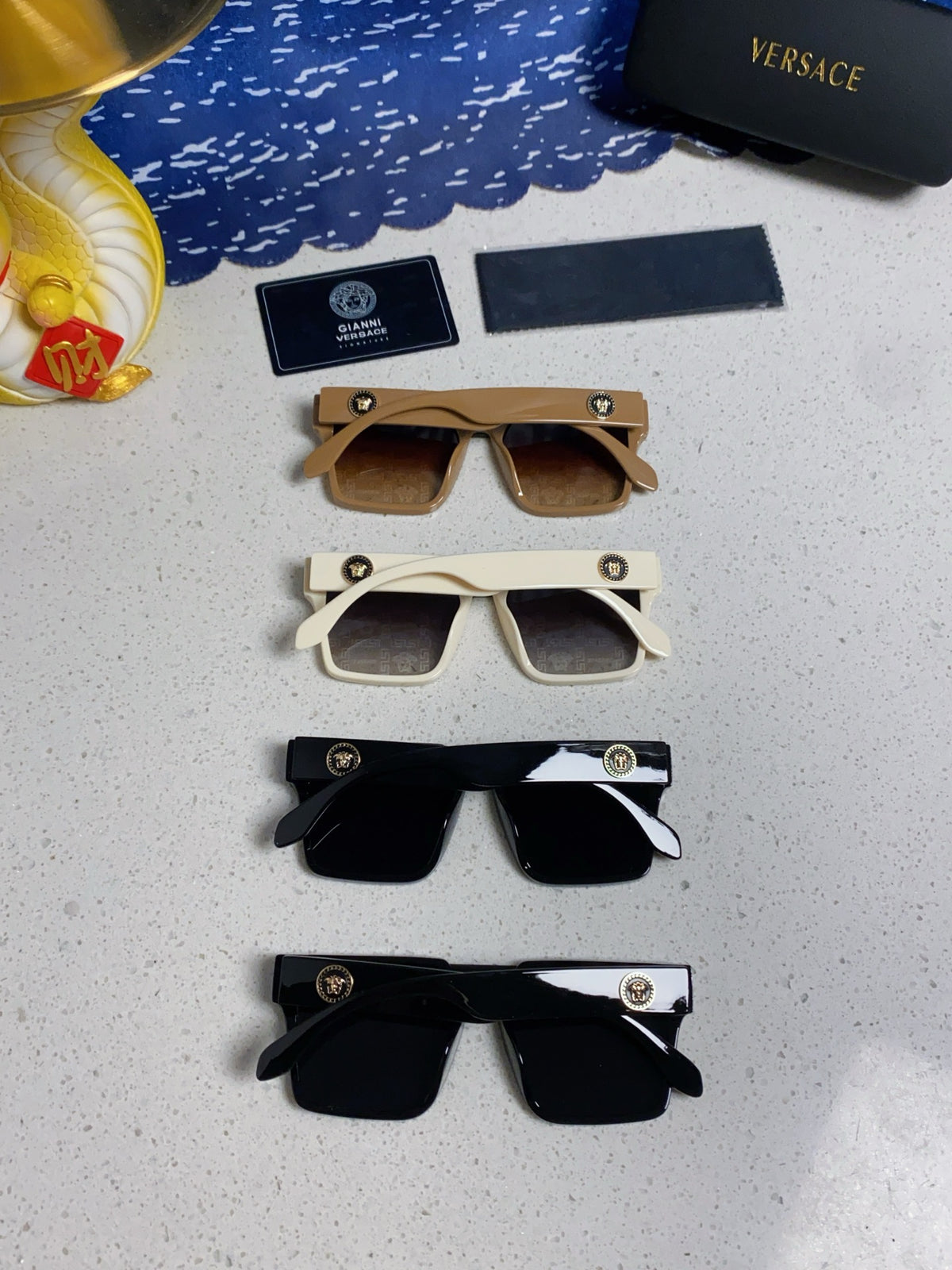 Versace Oversized Silver Lens Sunglasses for Men & Women - 358804 - detail image 11