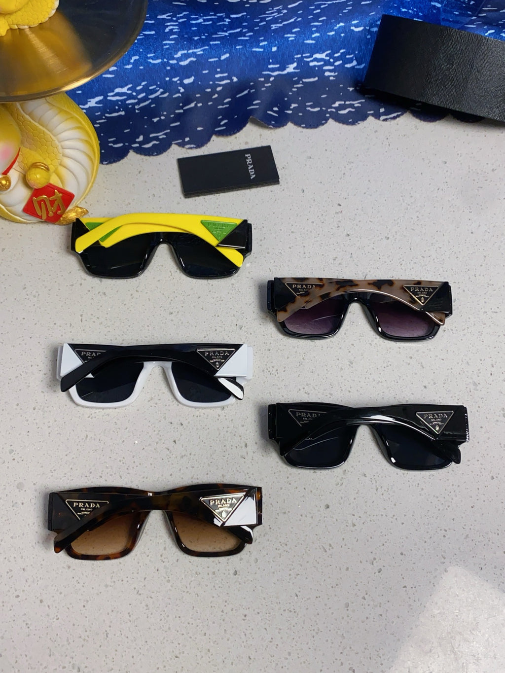 Prada Fashion Silver Lens Sunglasses for Men & Women - 358427 - detail image 11