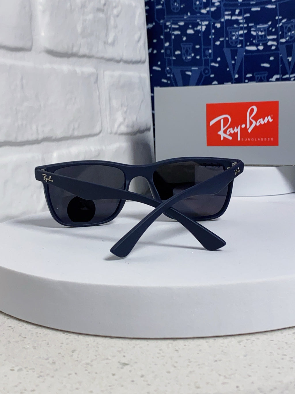 Ray-Ban RB4487 Polarized Acetate Square Silver Lens Sunglasses for Me - 372717 - detail image 3