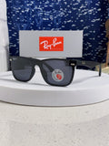 Ray-Ban RB4487 Polarized Acetate Square Silver Lens Sunglasses for Me - 372721