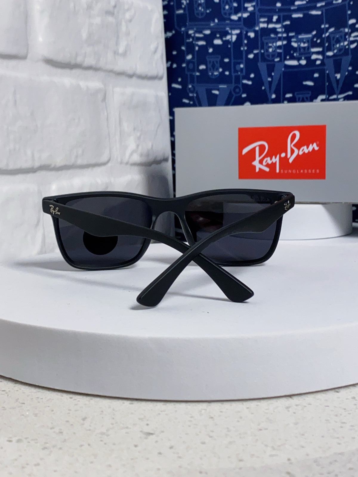 Ray-Ban RB4487 Polarized Acetate Square Silver Lens Sunglasses for Me - 372721 - detail image 3