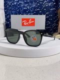 Ray-Ban RB4392 Square Silver Lens Sunglasses for Men & Women