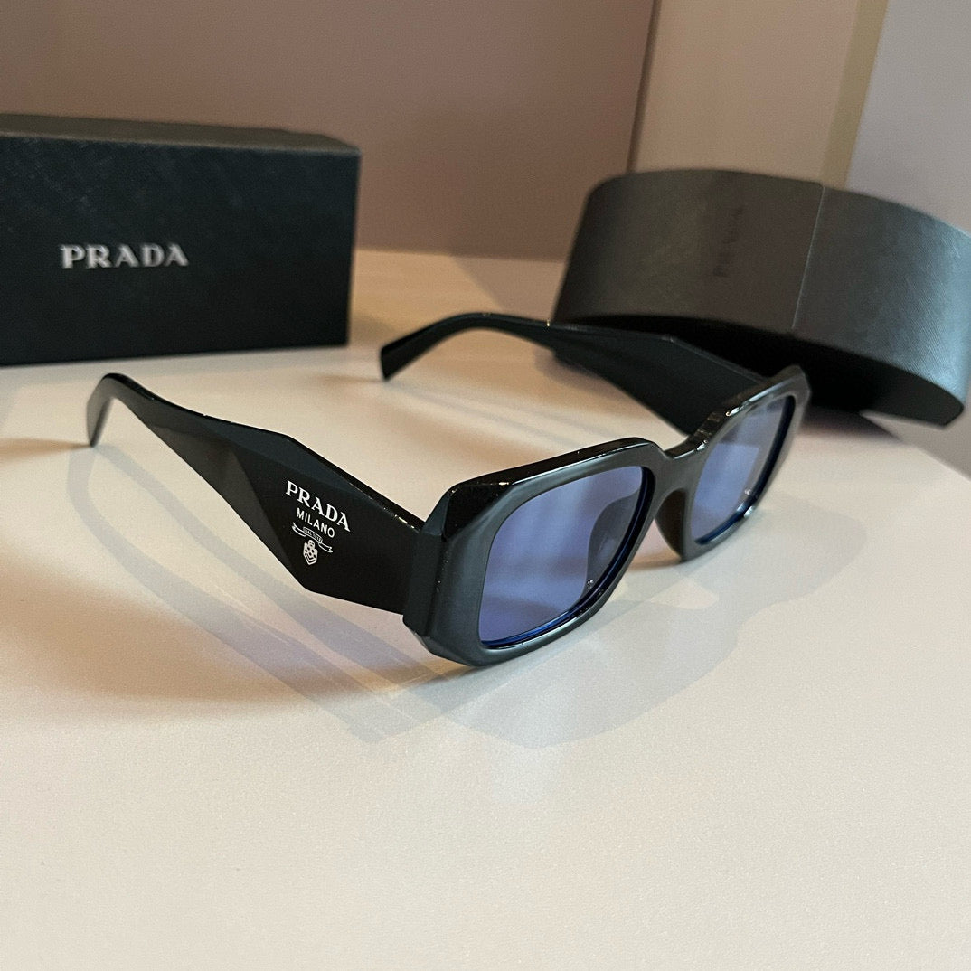 Prada SPR17WF Fashion Blue Lens Sunglasses for Men & Women - 382575