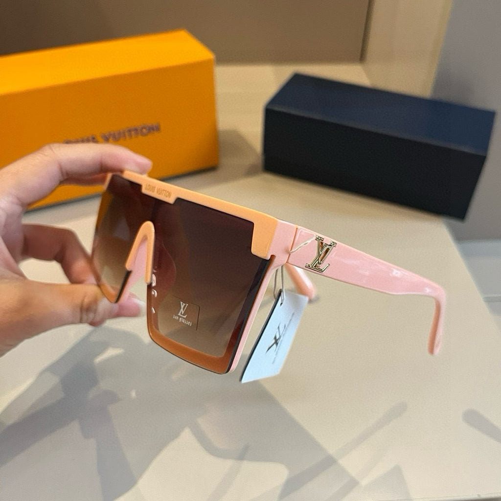 Louis Vuitton Fashion Gold Lens Sunglasses for Men - 381888 - detail image 6