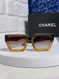 Chanel Polarized Square Brown Lens Sunglasses for Women - 158341