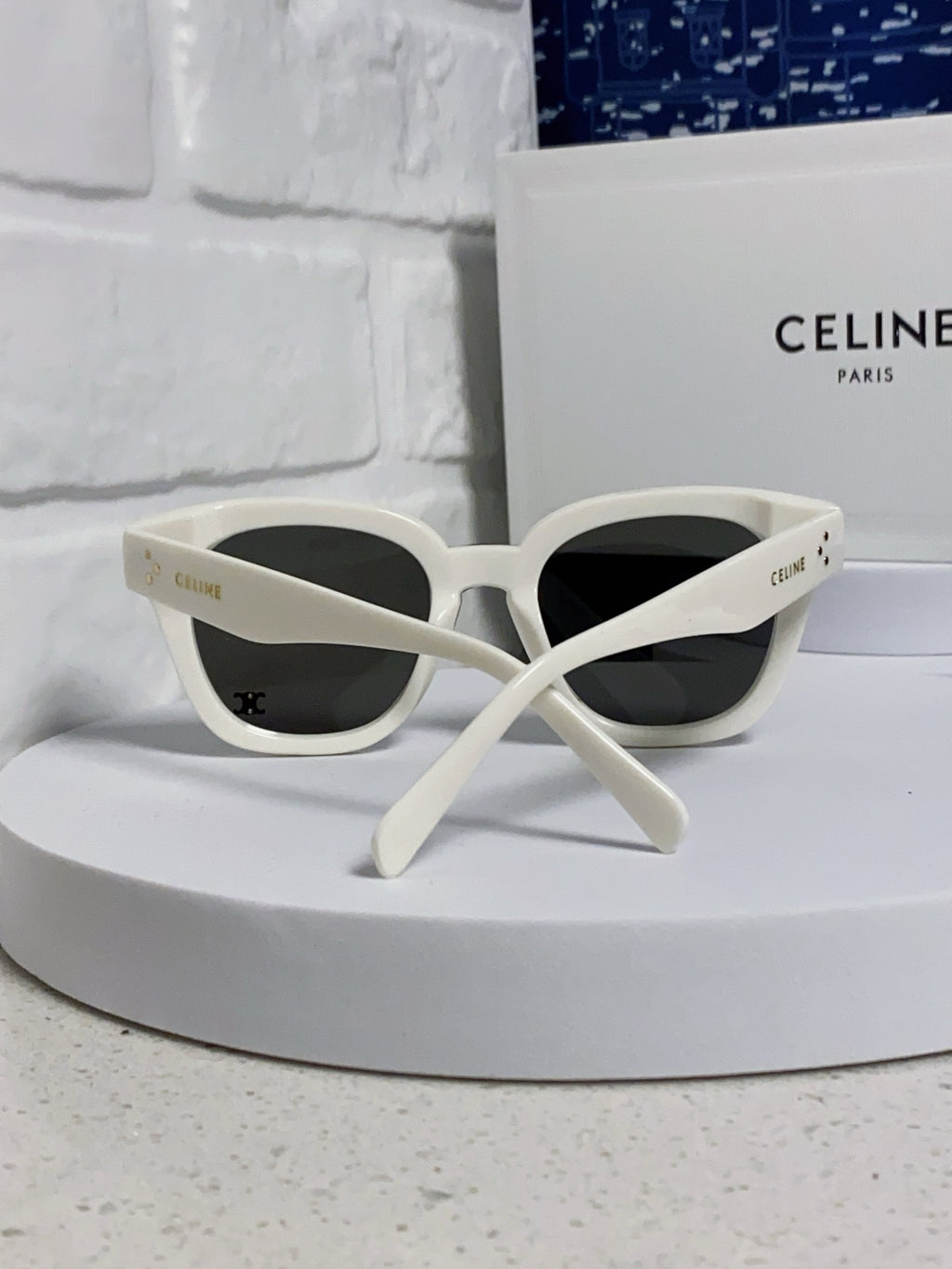 Celine Square Gray Lens Sunglasses for Men & Women - 432019 - detail image 3