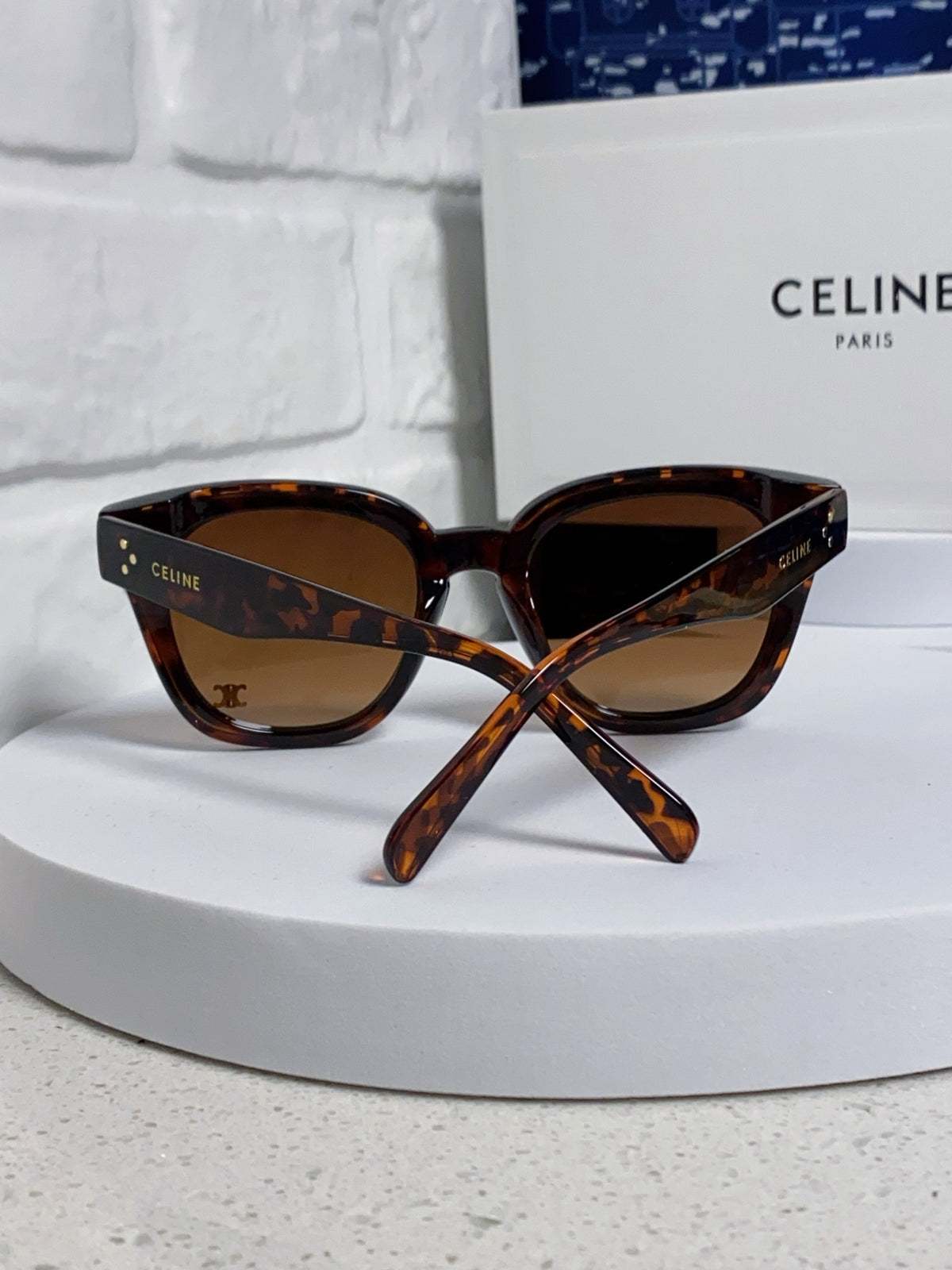 Celine Square Brown Lens Sunglasses for Men & Women - 432021 - detail image 3