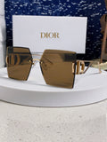 Dior 30MONTAIGNE Lightweight Rimless Brown Lens Sunglasses for Men & - 415360