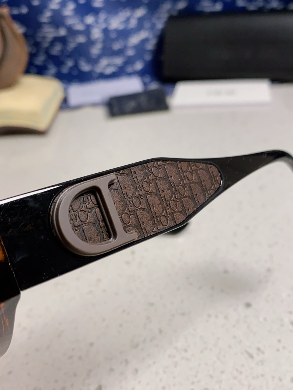 Dior Polarized Fashion Silver Lens Sunglasses for Women - 431738 - detail image 7
