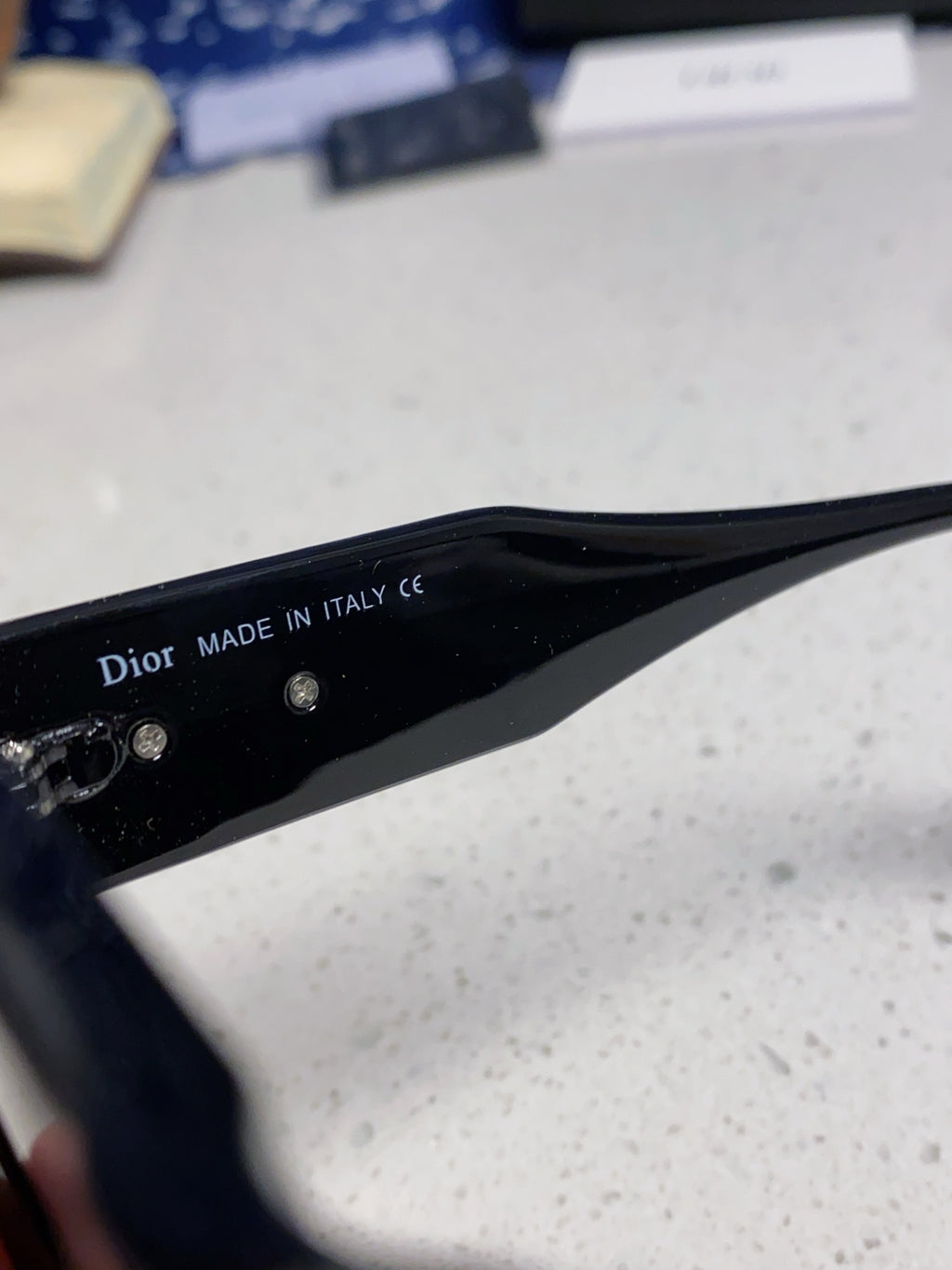 Dior Polarized Fashion Black Lens Sunglasses for Women - 415367 - detail image 8