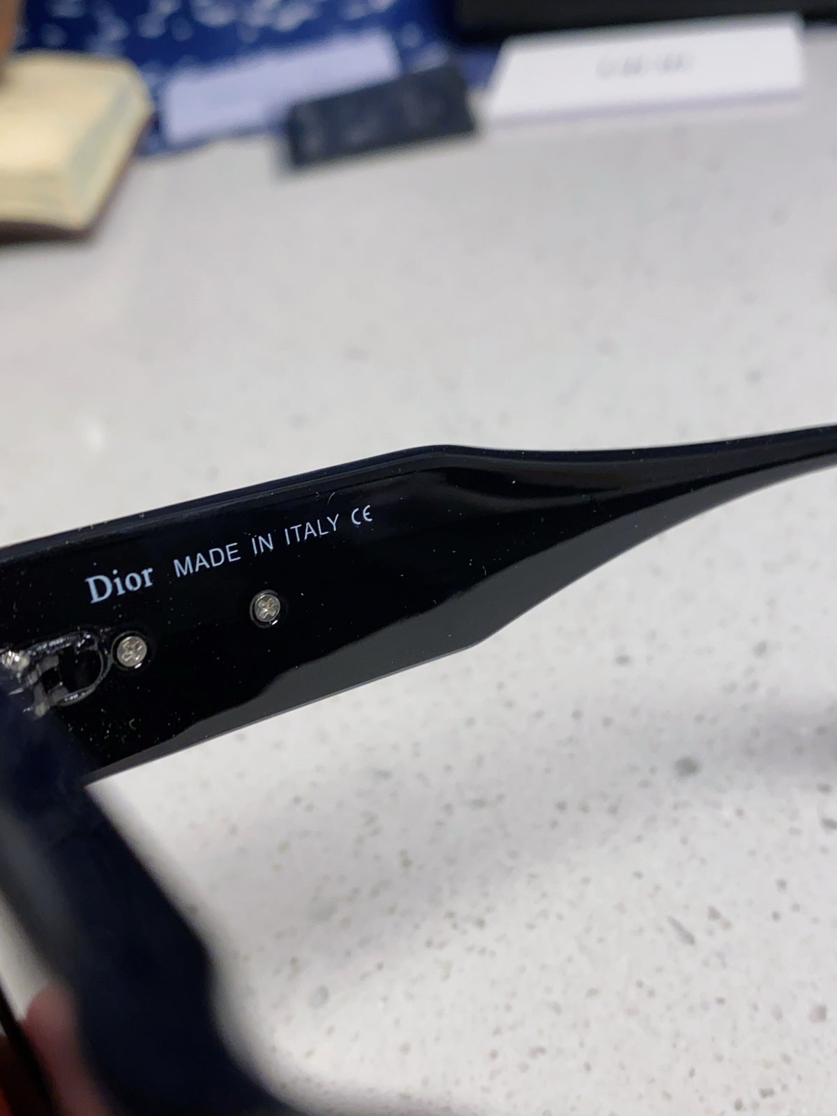 Dior Polarized Fashion Black Lens Sunglasses for Women - 415367 - detail image 8