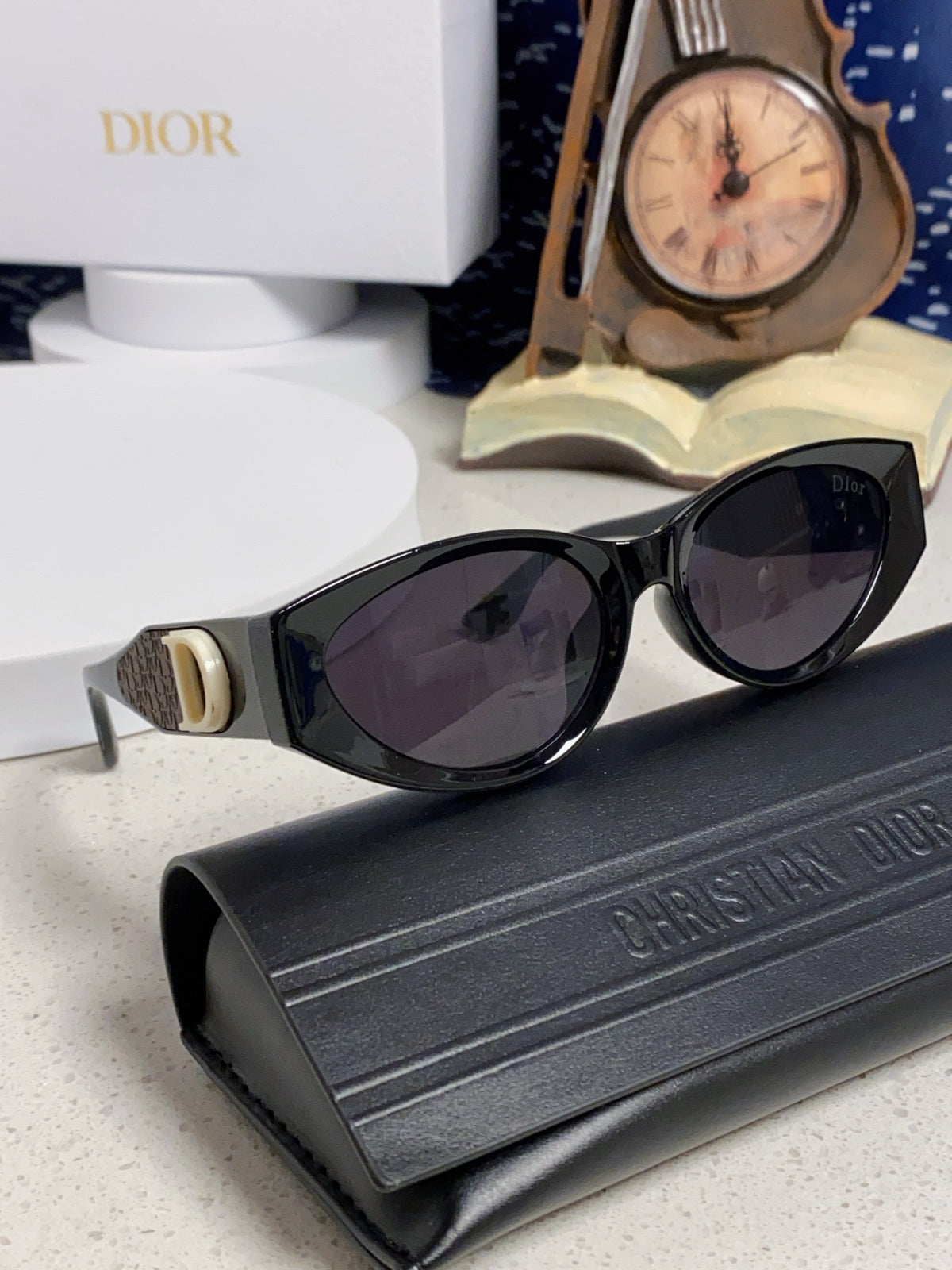 Dior Polarized Fashion Black Lens Sunglasses for Women - 415367 - detail image 10