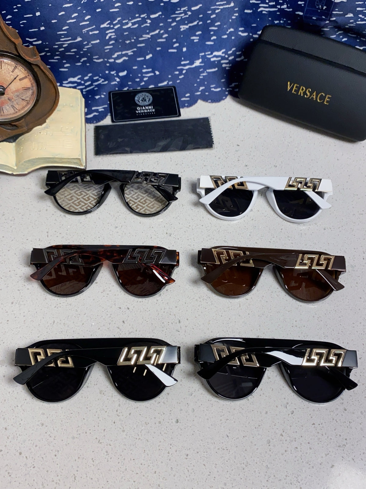 Versace Fashion Silver Lens Sunglasses for Men & Women - 867233 - detail image 11