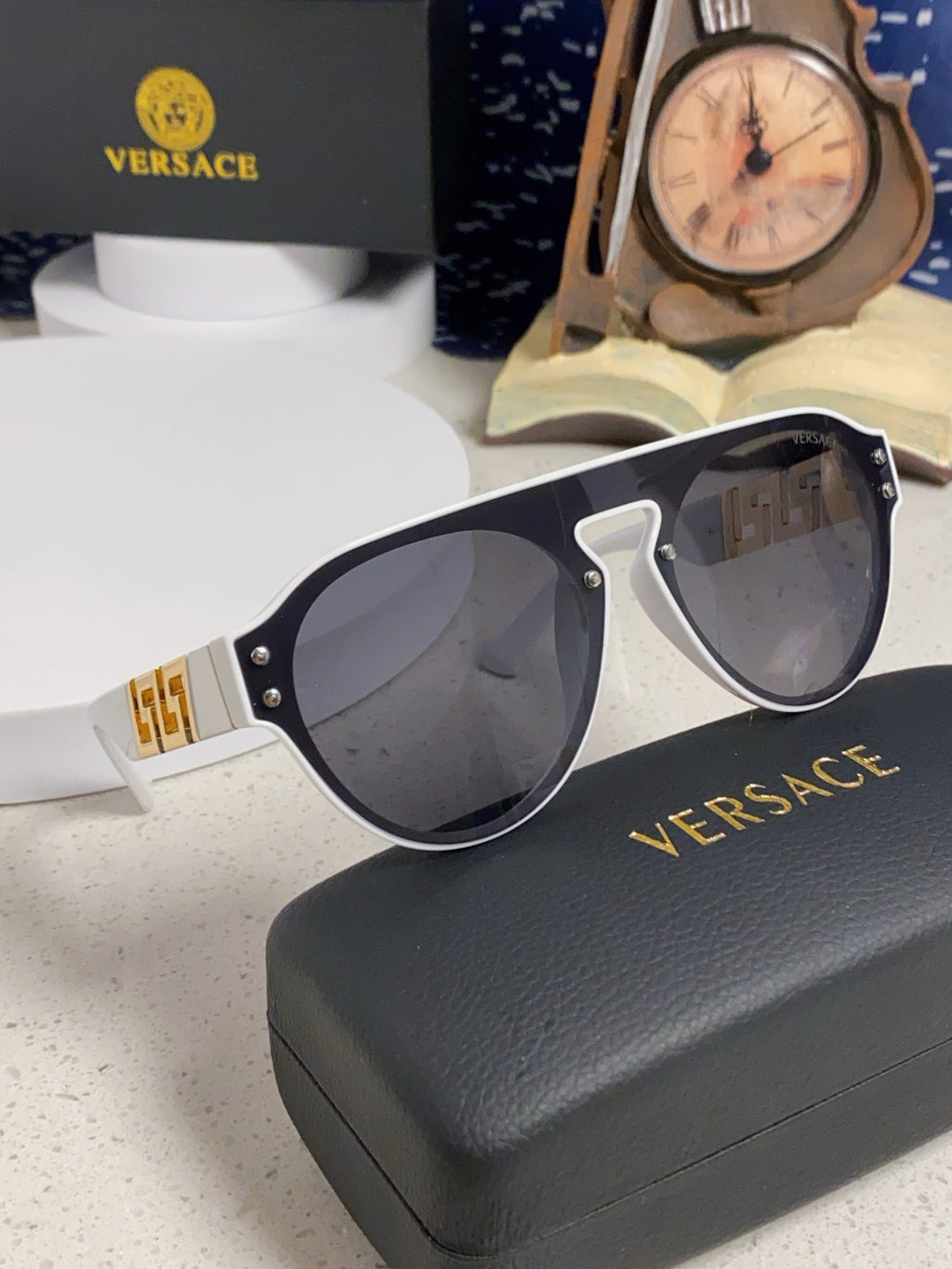 Versace Fashion Silver Lens Sunglasses for Men & Women - 867236 - detail image 10