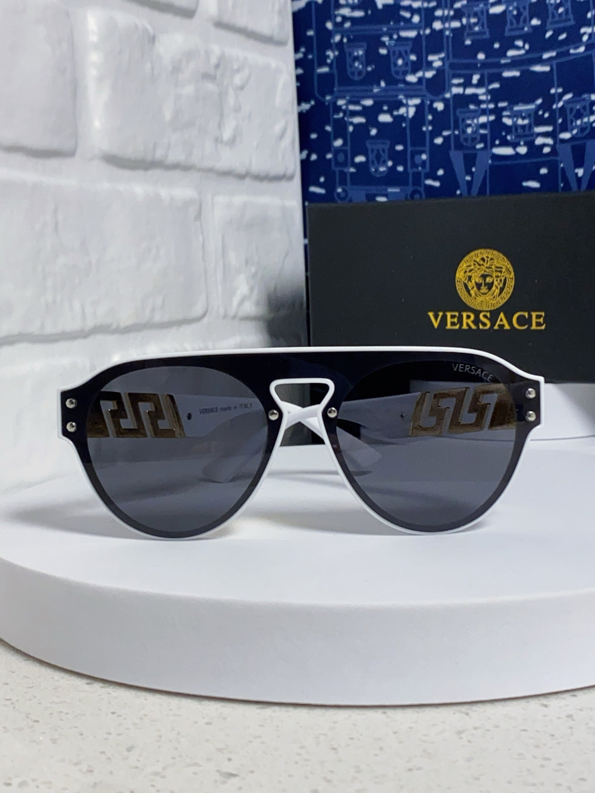 Versace Fashion Silver Lens Sunglasses for Men & Women - 867236 - detail image 2