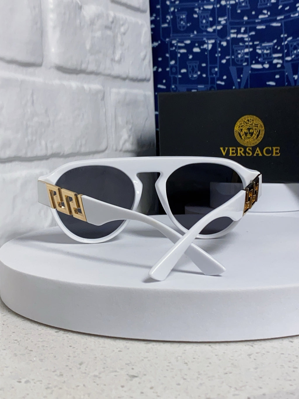 Versace Fashion Silver Lens Sunglasses for Men & Women - 867236 - detail image 3