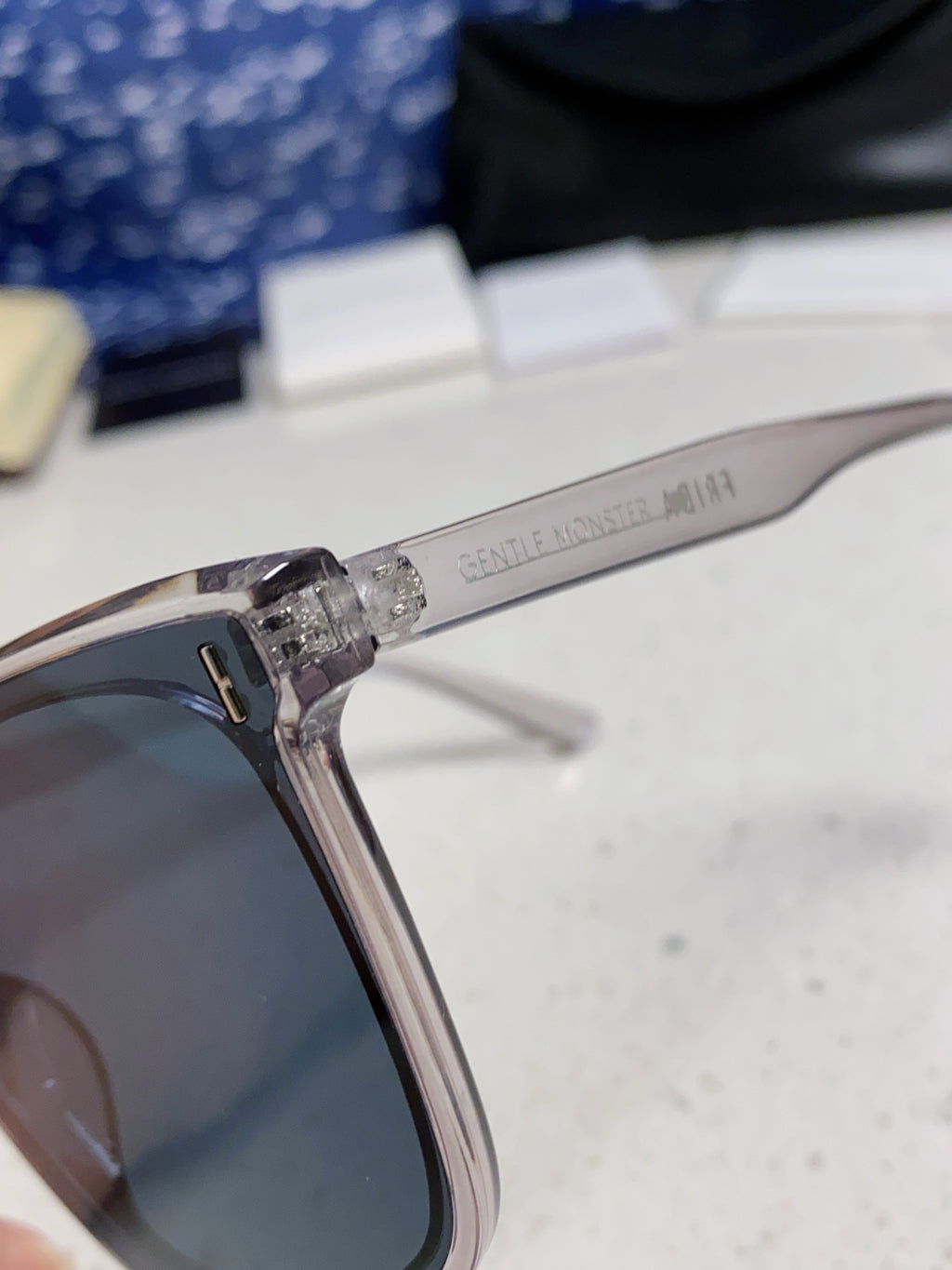 Gentle Monster FIRDA Oversized Blue Lens Sunglasses for Women - 416478 - detail image 7