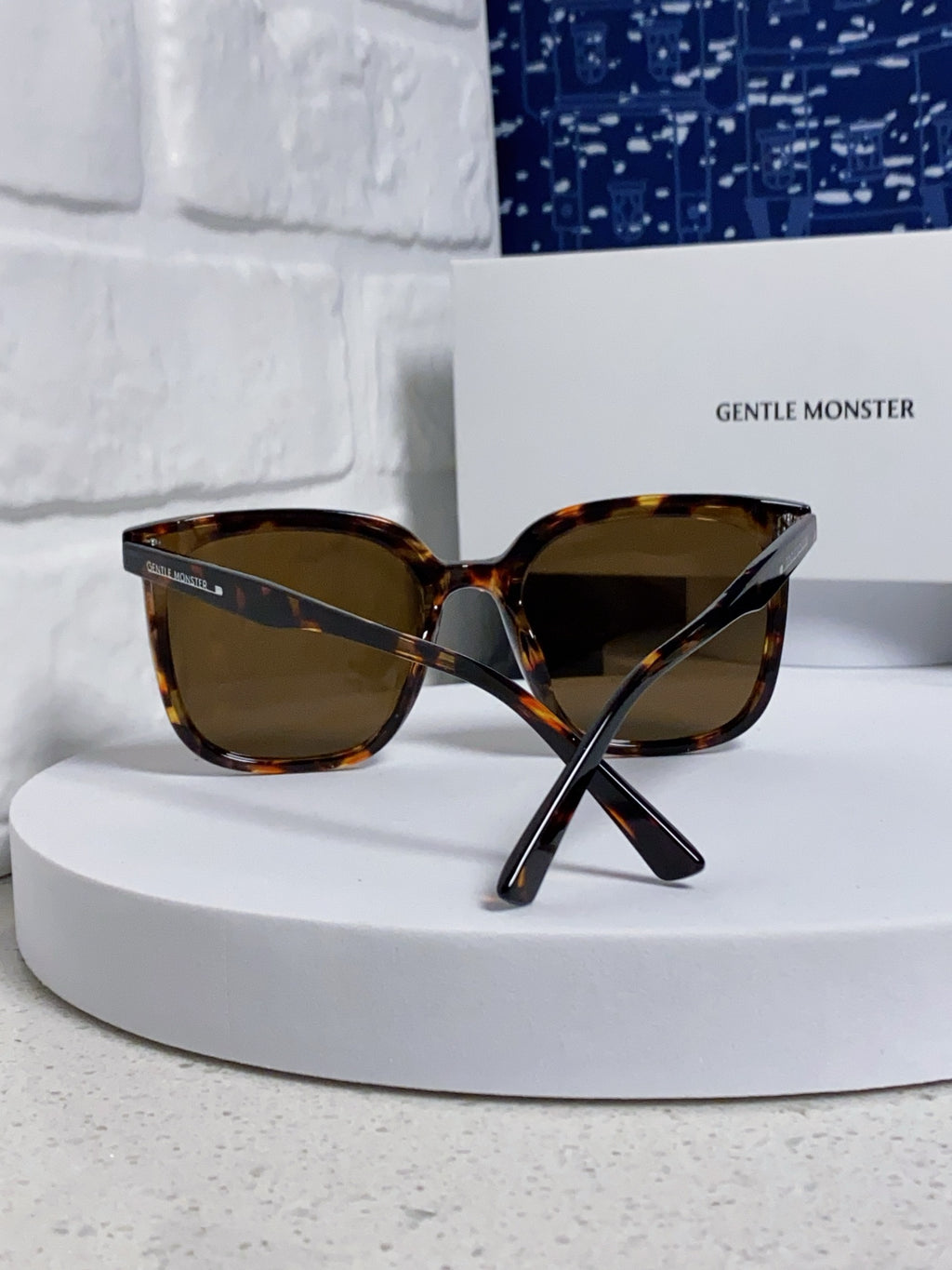 Gentle Monster FIRDA Oversized Brown Lens Sunglasses for Women - detail image 3
