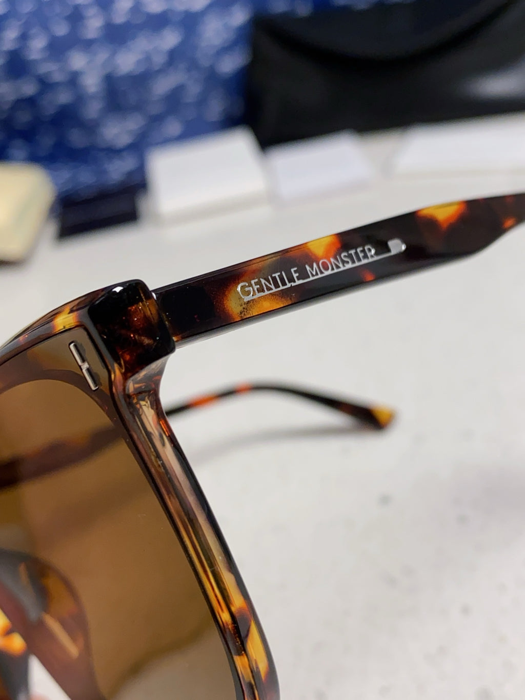 Gentle Monster FIRDA Oversized Brown Lens Sunglasses for Women - detail image 7