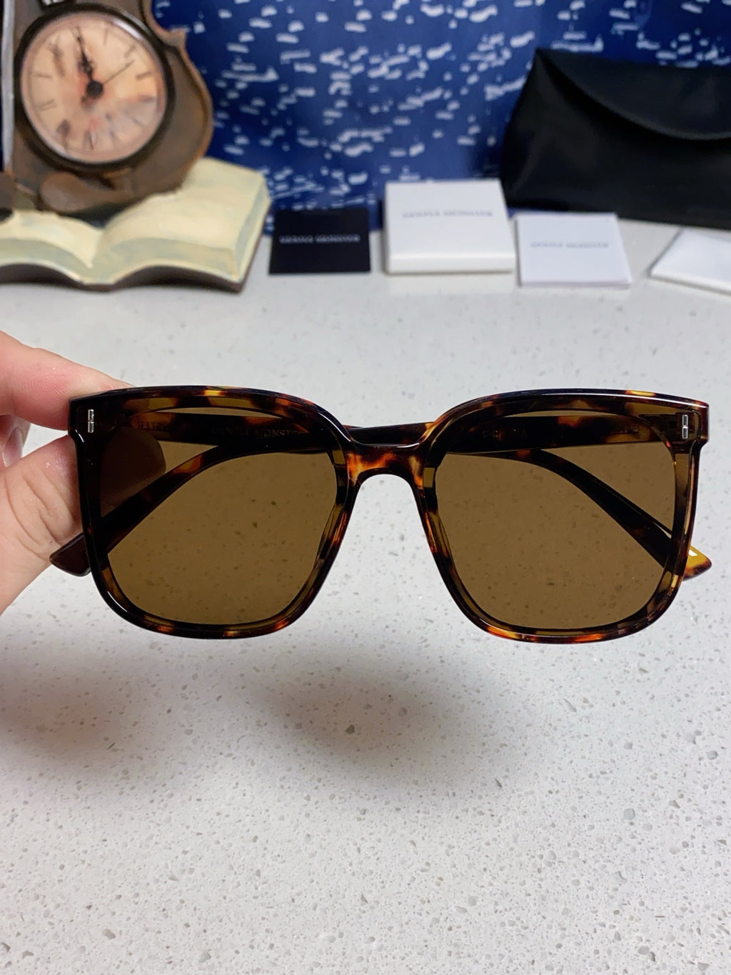 Gentle Monster FIRDA Oversized Brown Lens Sunglasses for Women - 416482 - detail image 4