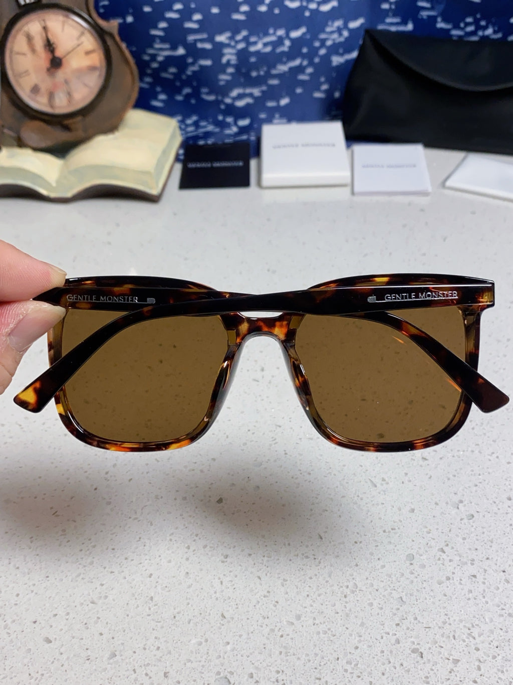 Gentle Monster FIRDA Oversized Brown Lens Sunglasses for Women - 416482 - detail image 5