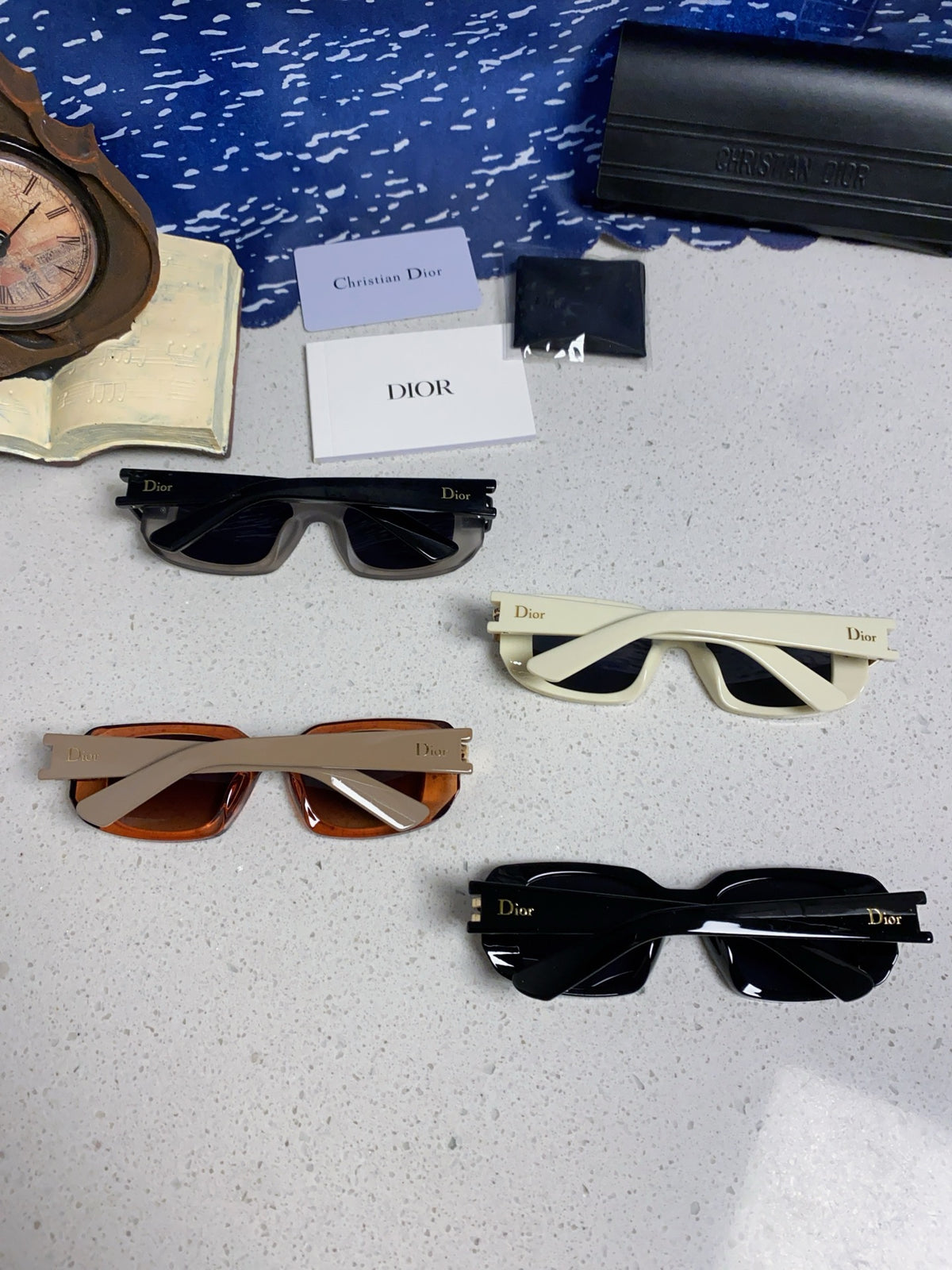 Dior Square Silver Lens Sunglasses for Men & Women - 465291 - detail image 11