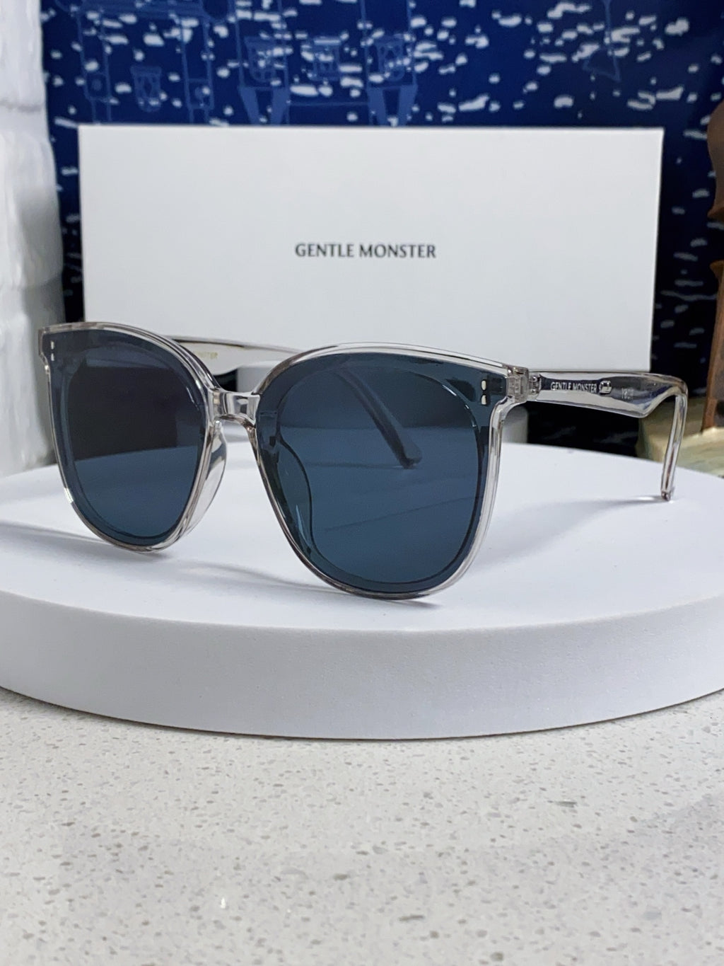 Gentle Monster ROSY Square Blue Lens Sunglasses for Men & Women - 432948