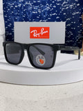 Ray-Ban RB69030 Square Silver Lens Sunglasses for Men