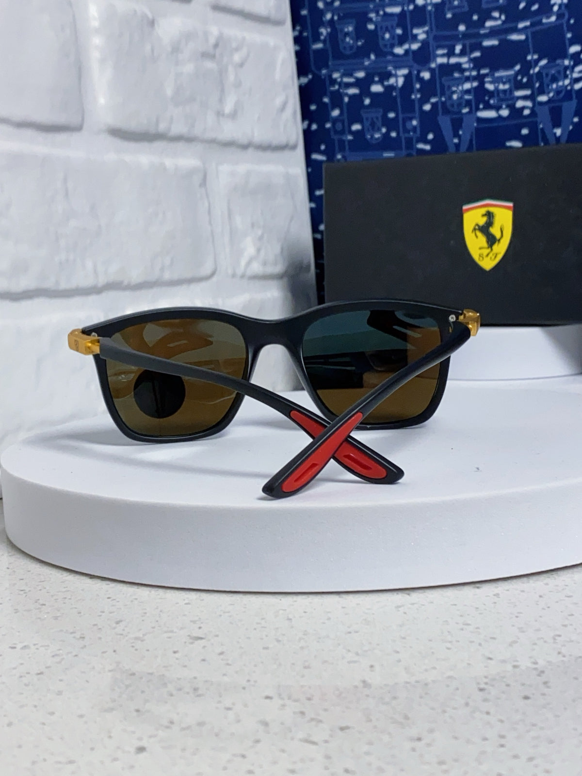 Ray-Ban Square Blue Lens Sunglasses for Men & Women - 488316 - detail image 3