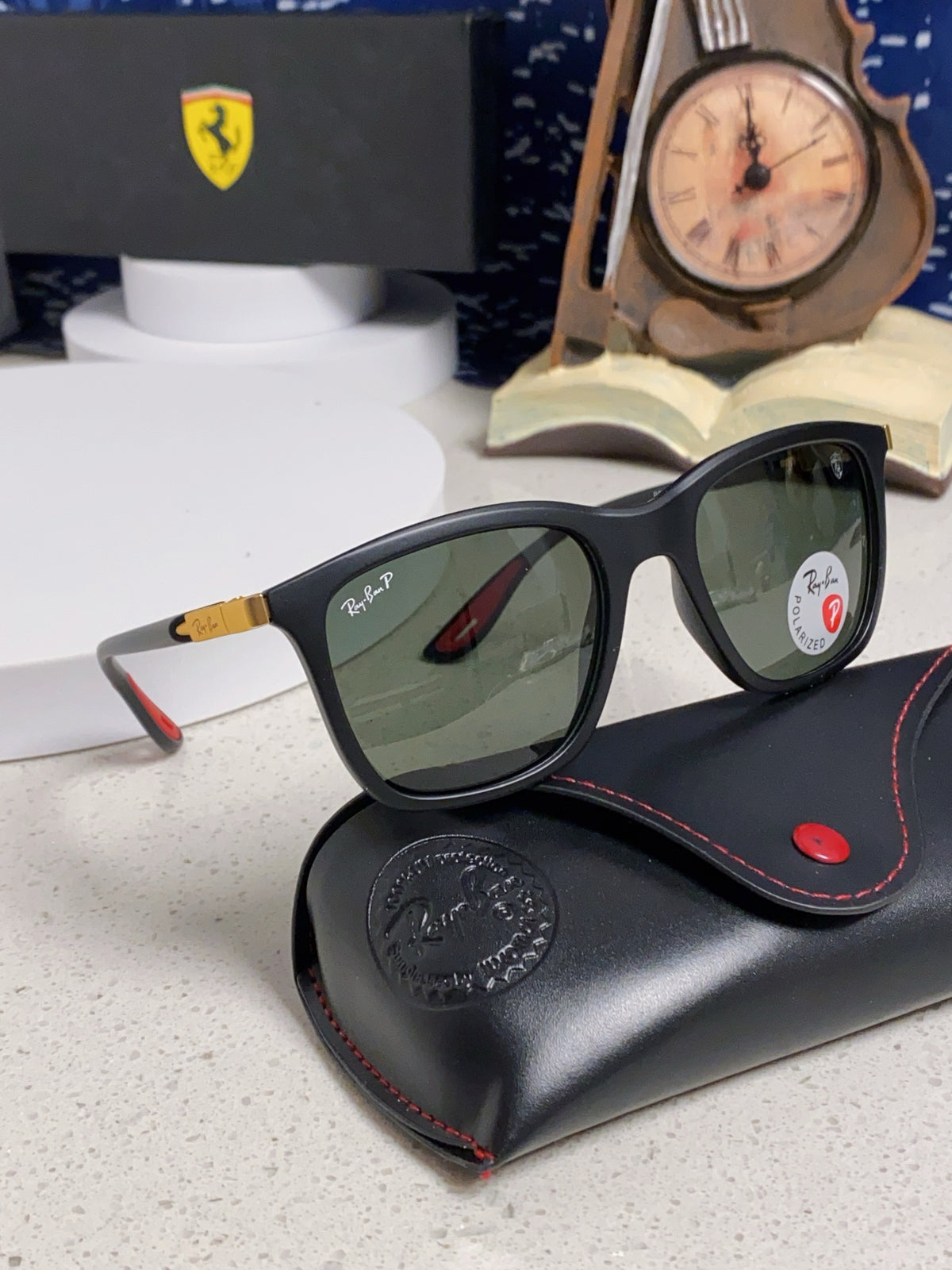 Ray-Ban Square Silver Lens Sunglasses for Men & Women - 433068 - detail image 10
