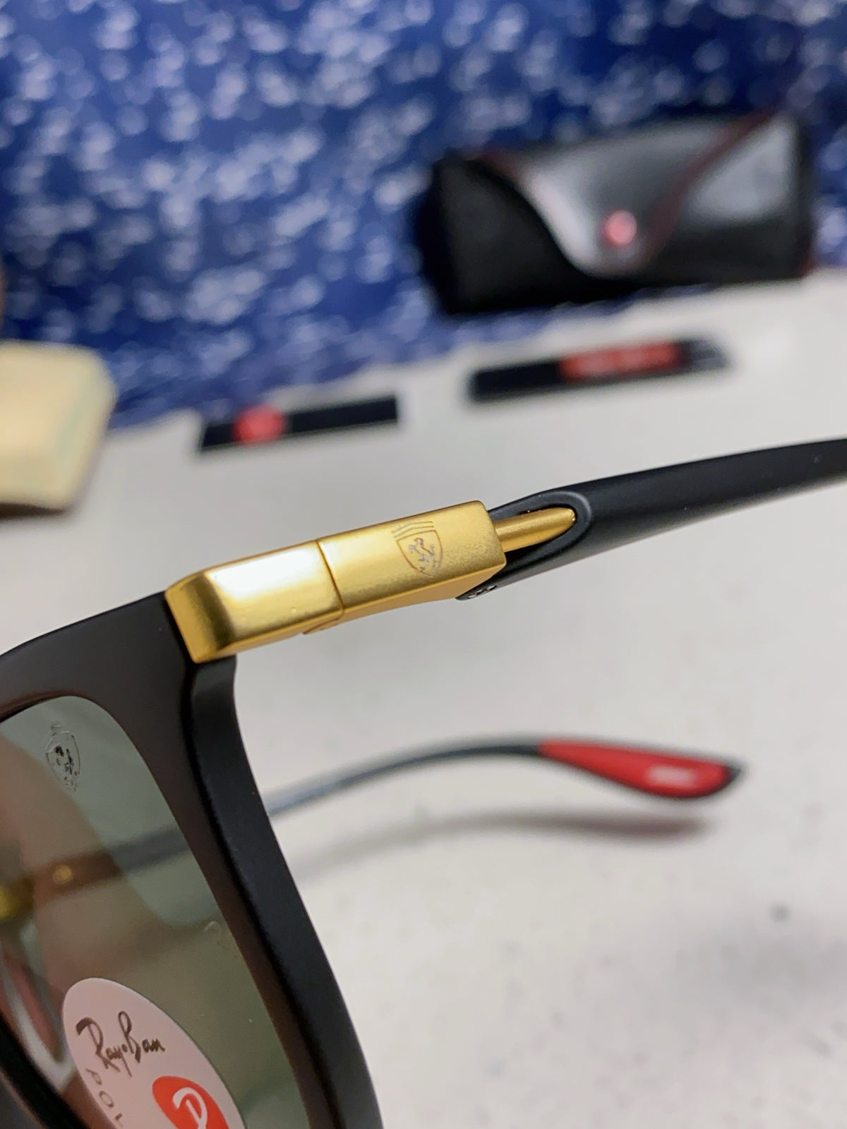 Ray-Ban Square Silver Lens Sunglasses for Men & Women - 433068 - detail image 7