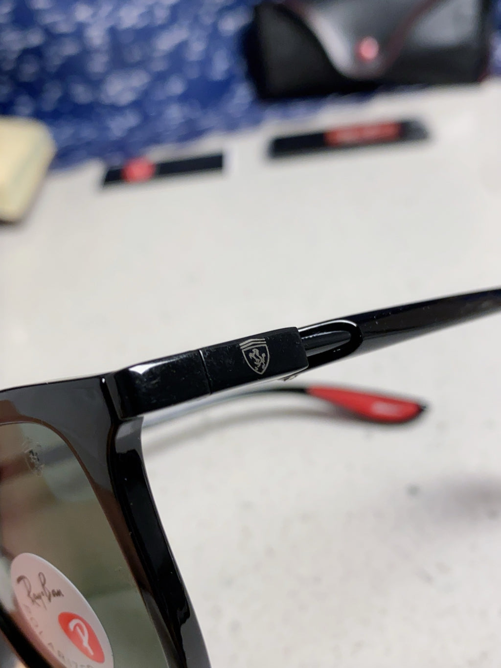 Ray-Ban Square Silver Lens Sunglasses for Men & Women - 488319 - detail image 7