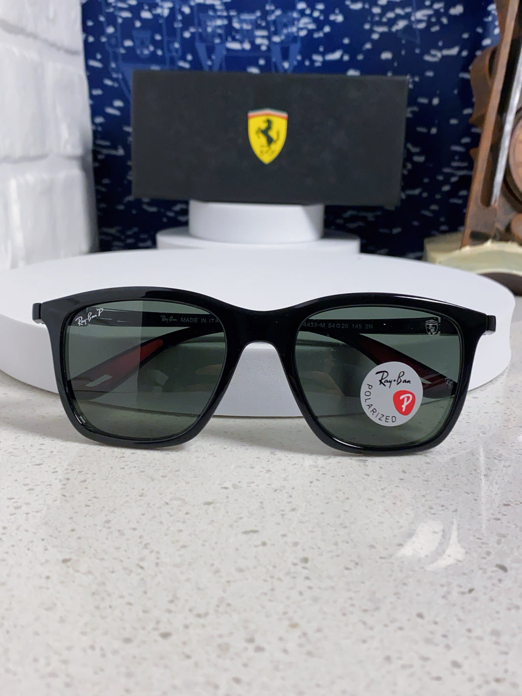 Ray-Ban Square Silver Lens Sunglasses for Men & Women - 433069 - detail image 9