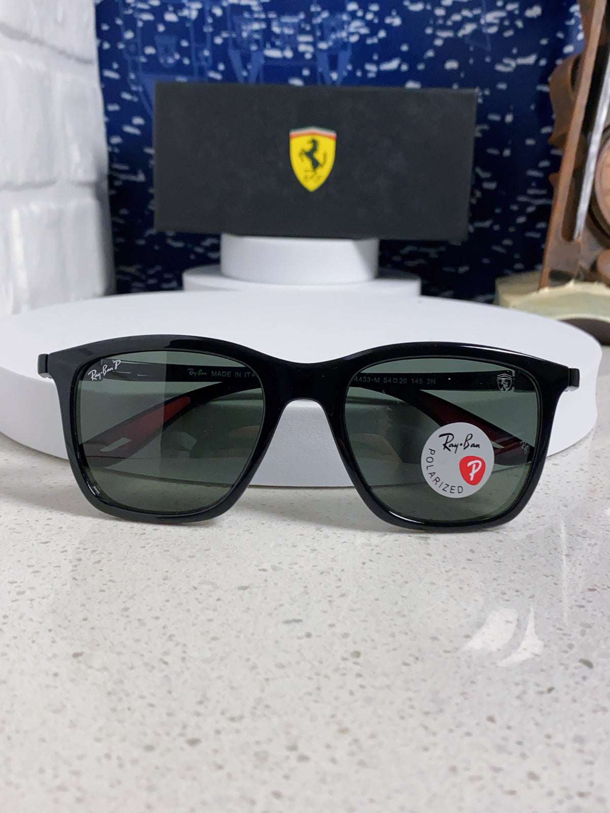 Ray-Ban Square Silver Lens Sunglasses for Men & Women - 433069 - detail image 9