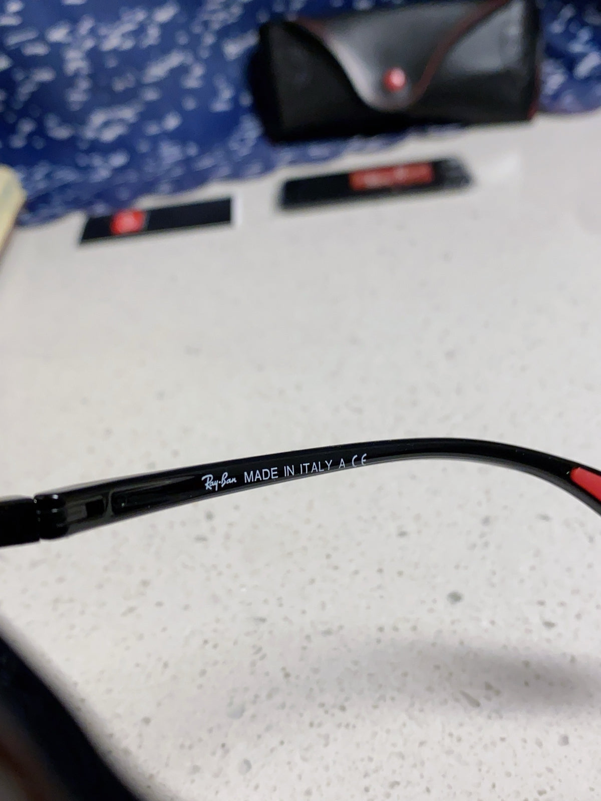 Ray-Ban Square Silver Lens Sunglasses for Men & Women - 488319 - detail image 8