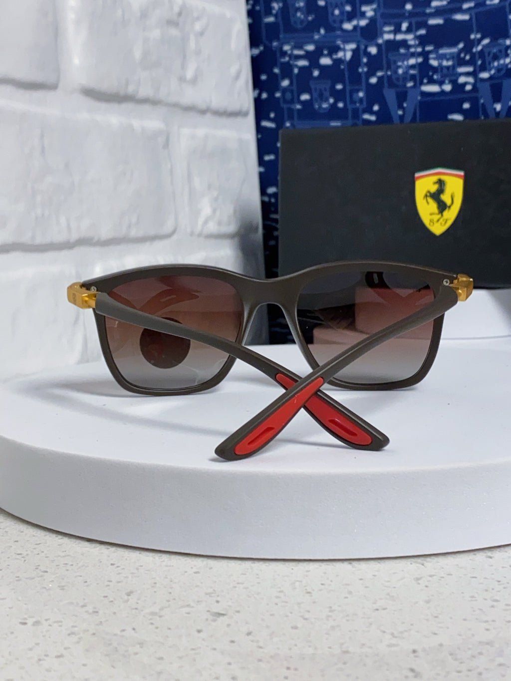 Ray-Ban Square Silver Lens Sunglasses for Men & Women - 998557 - detail image 3