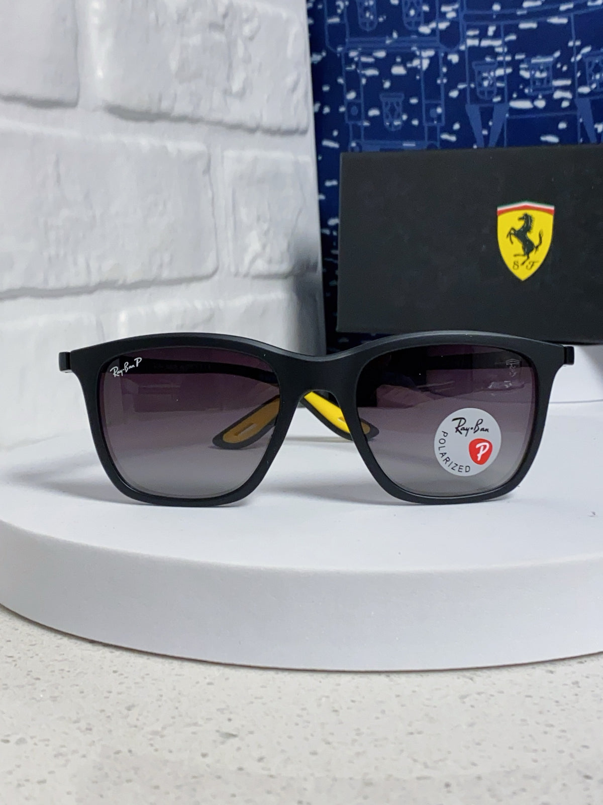 Ray-Ban Square Silver Lens Sunglasses for Men & Women - 998558 - detail image 2