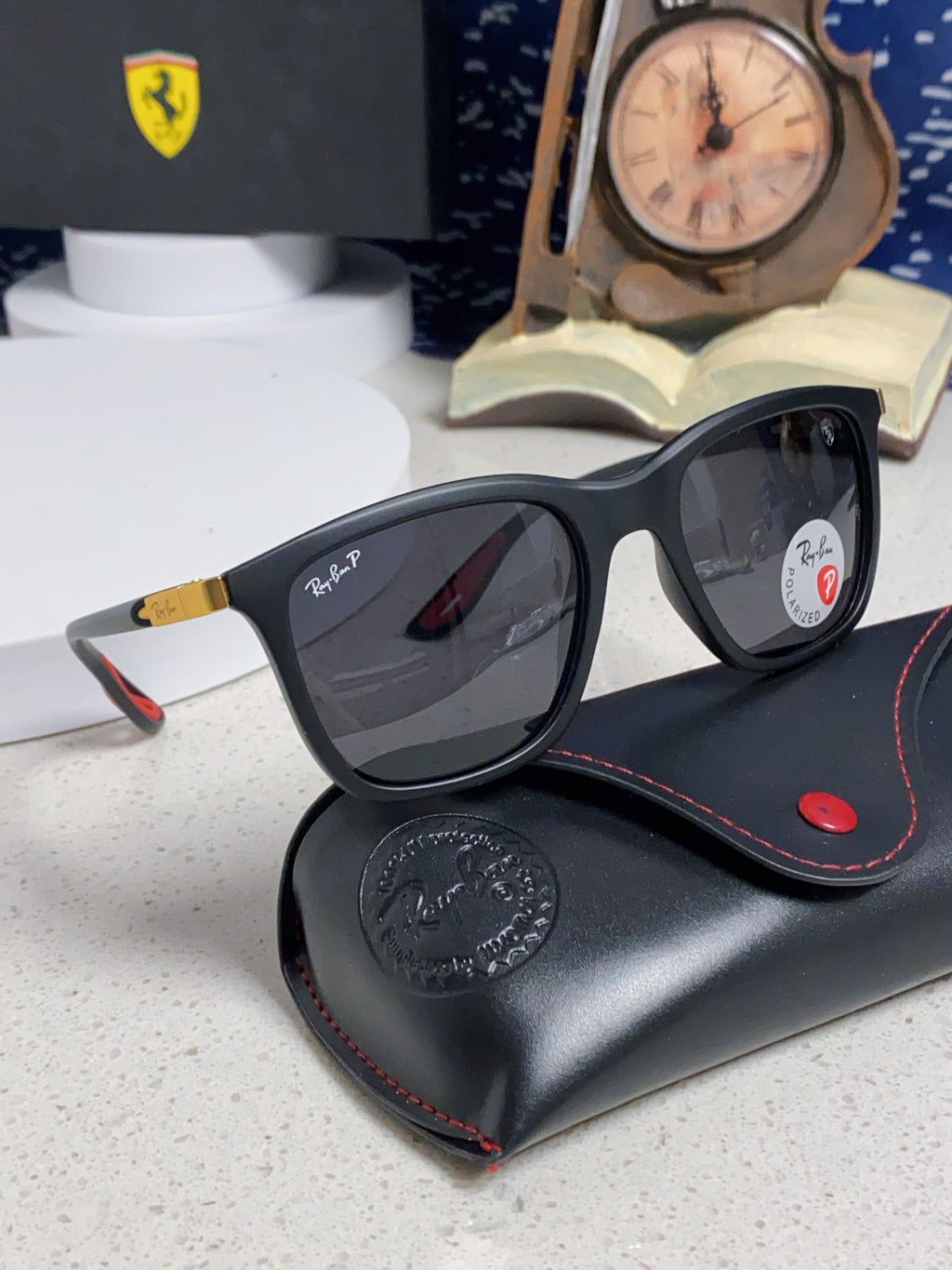 Ray-Ban Square Silver Lens Sunglasses for Men & Women - 433072 - detail image 10